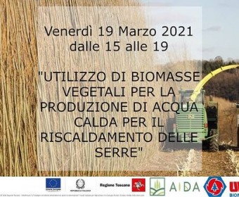 Conferenza: Impianti a Biomassa nelle Serre